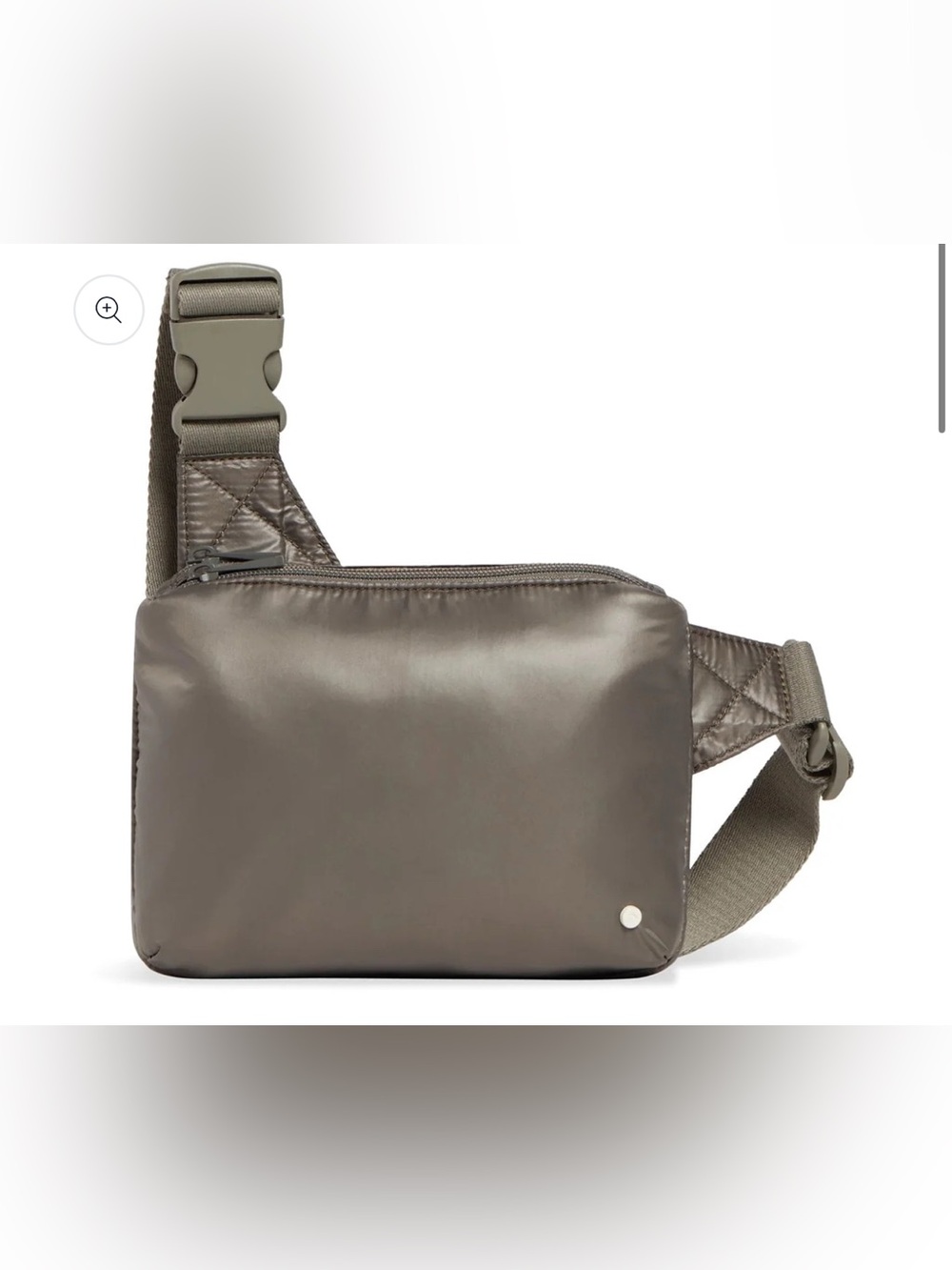 STATE Olive Gray Belt Bag